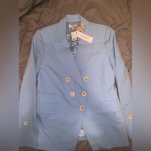BABY BLUE TOP SHOP BLAZER